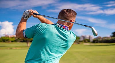 The international golf course of Cap d'Agde
