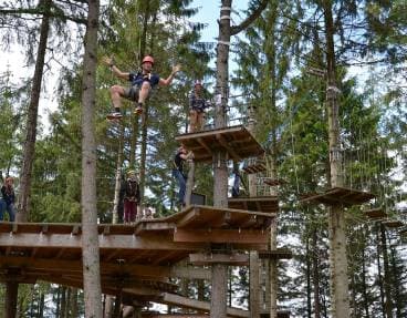 Pyrénées Ho – Thrilling tree-top adventure