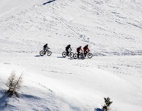 VTT sur neige