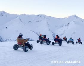 Descente en Mountain Kart 