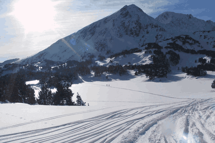 OT Font-Romeu Montagne hiver piste de ski
