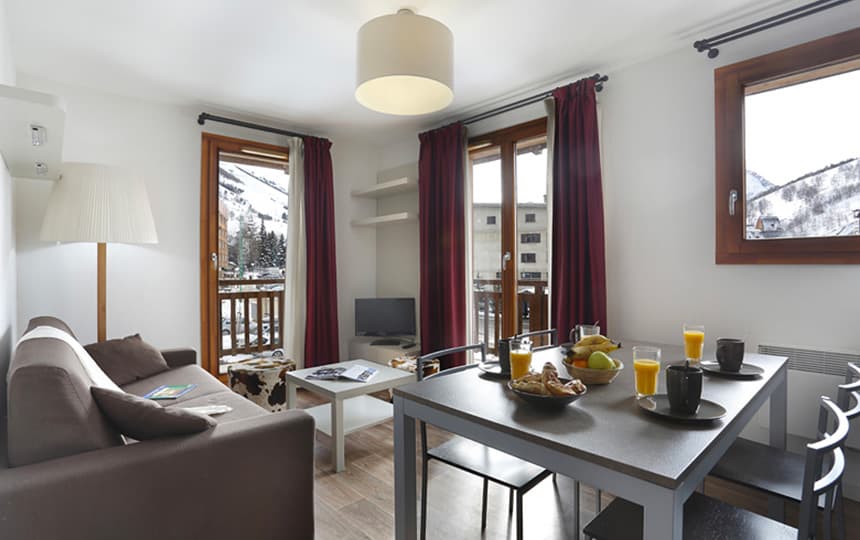 Résidence Au coeur des Ours aux 2 Alpes - Appartement 2P4