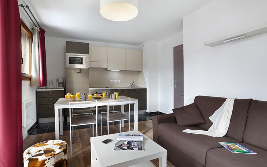 Résidence Au coeur des Ours aux 2 Alpes - Appartement 2P4