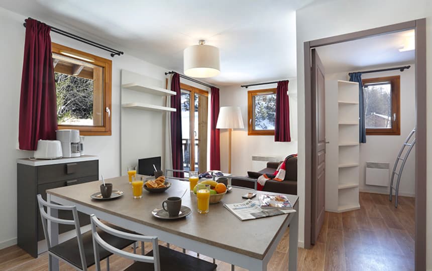 Résidence Au coeur des Ours aux 2 Alpes - Appartement 2P4