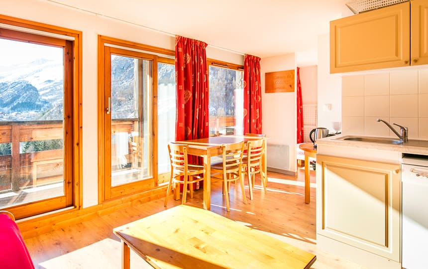 Résidence Le Hameau de Valloire - séjour 2P4