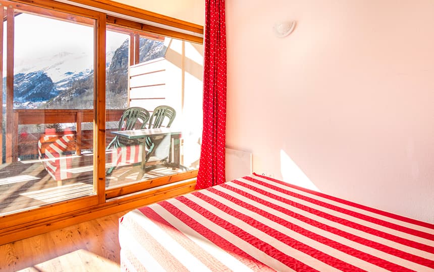 Résidence Le Hameau de Valloire - chambre 2P6