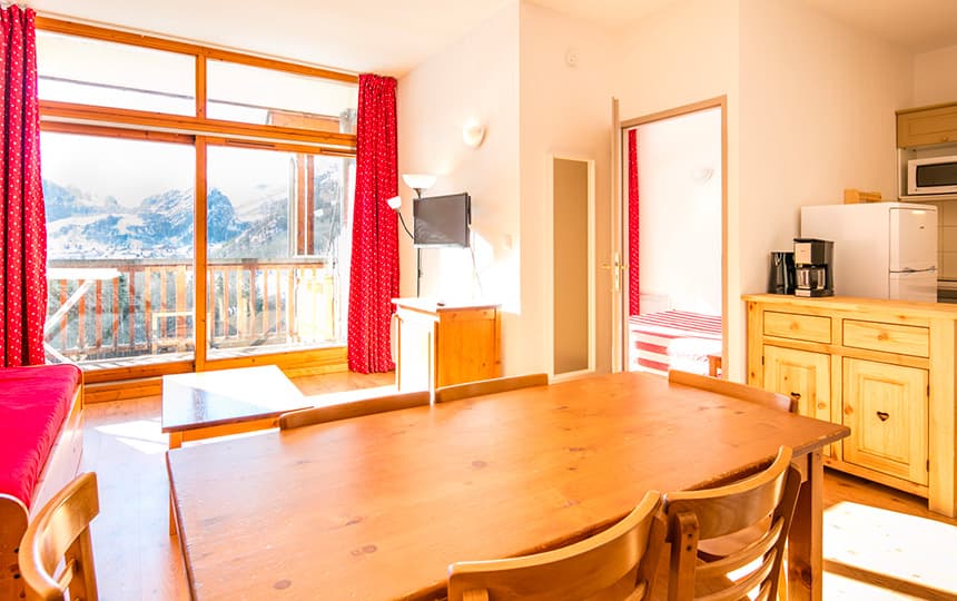 Résidence Le Hameau de Valloire - séjour 2P6