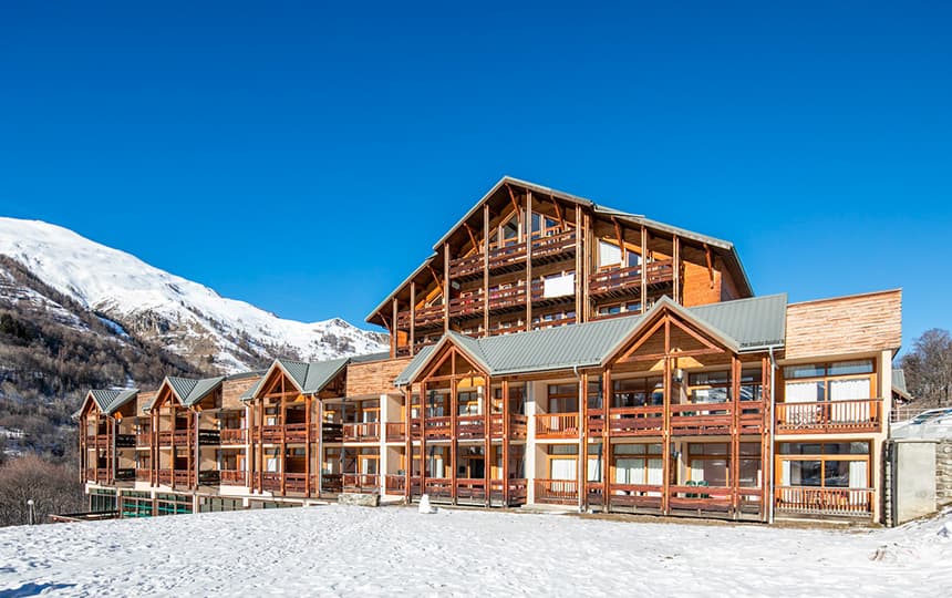 Résidence Le Hameau de Valloire - extérieur hiver