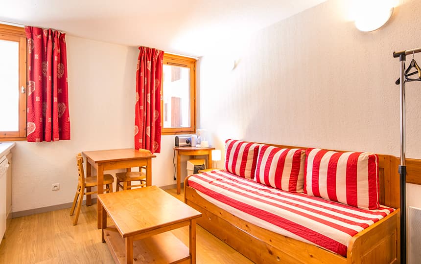Résidence Le Hameau de Valloire - studio 2 personnes