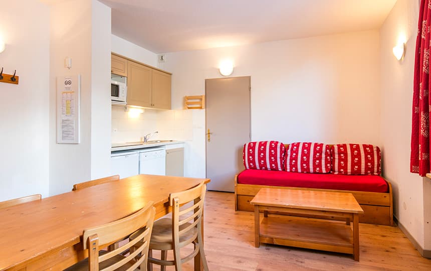 Résidence Le Hameau de Valloire - studio 4 personnes
