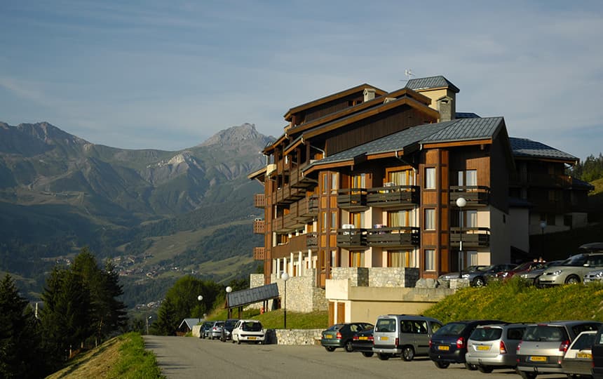 Résidence Le Sappey à Valmorel - extérieur été