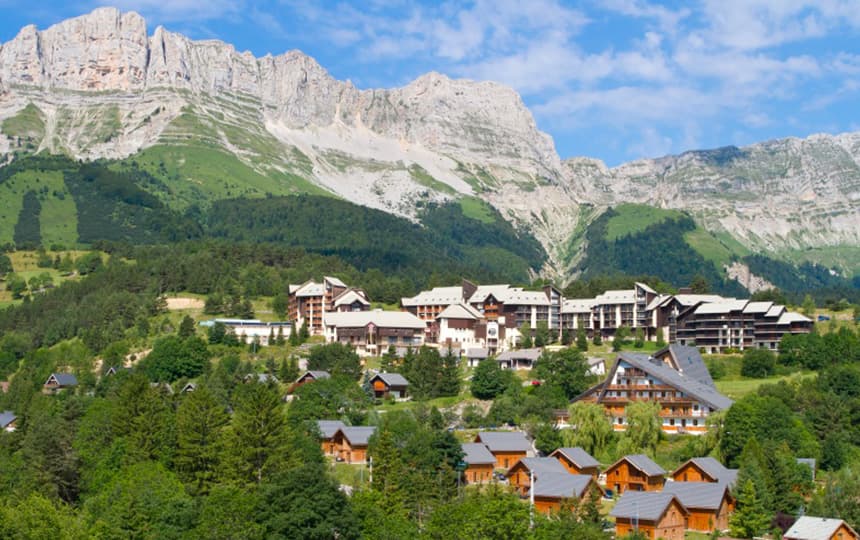Residence Les Gentianes in Gresse en Vercors - View