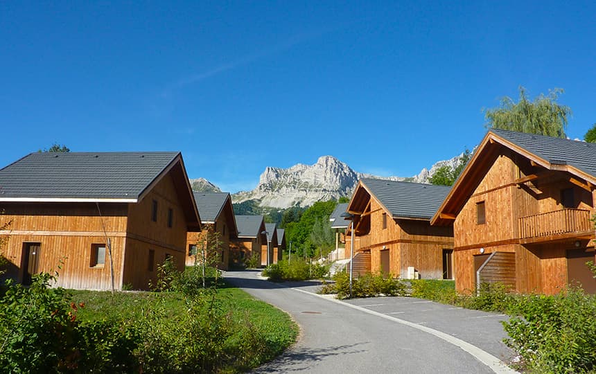 Residence Les Gentianes in Gresse en Vercors - Outdoor