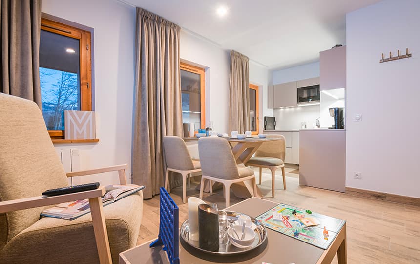 Chalets Les Portes de Megève à Praz sur Arly - Appartement 2P4