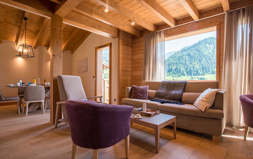 Chalets Les Portes de Megève à Praz sur Arly - Chalet 6 personnes