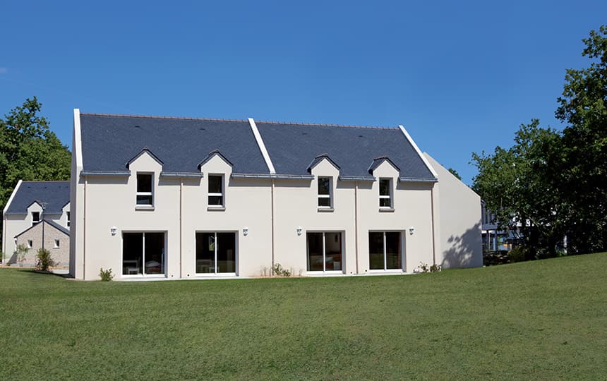 Résidence Ker Goh Lenn à Vannes - Extérieur maisons