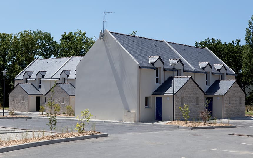 Résidence Ker Goh Lenn à Vannes - Extérieur maisons