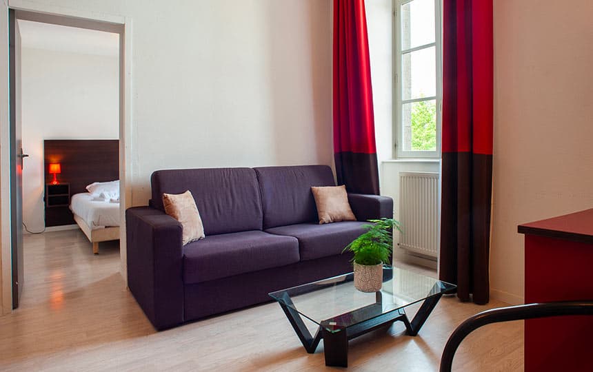 Résidence Duguesclin à Dinan - Appartement 2 pièces 6 personnes