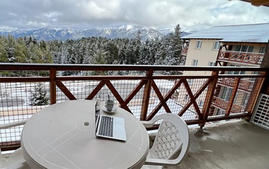 Résidence Pyrénées 2000 Font Romeu appartement 4 personnes avec vue montagne