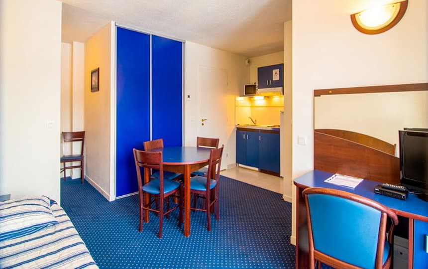 Résidence Pyrénées 2000 Font Romeu appartement cabine 6 personnes