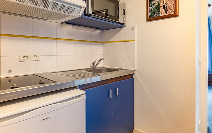 Résidence Pyrénées 2000 Studio Cabine 4 Personnes