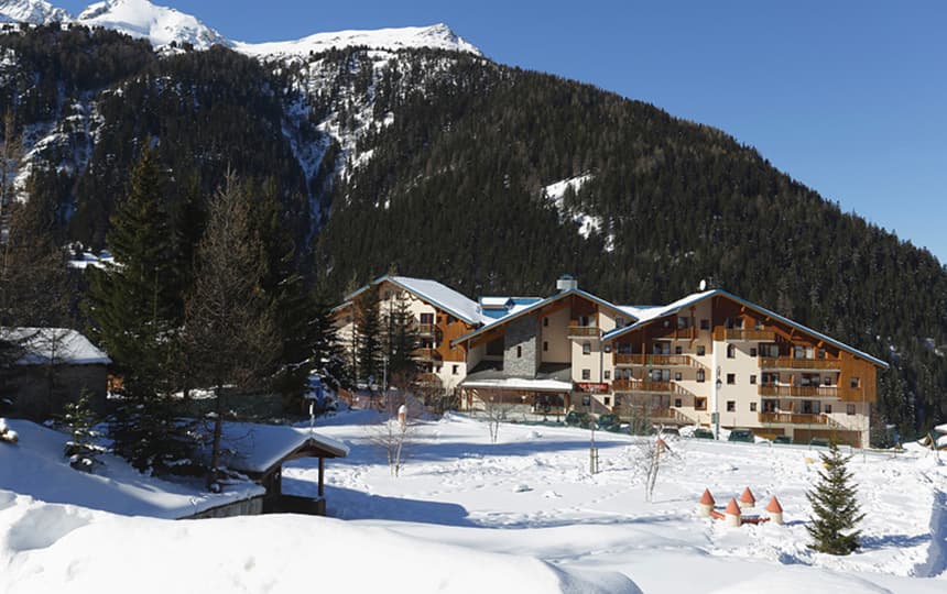 Résidence La Turra Valfréjus en hiver